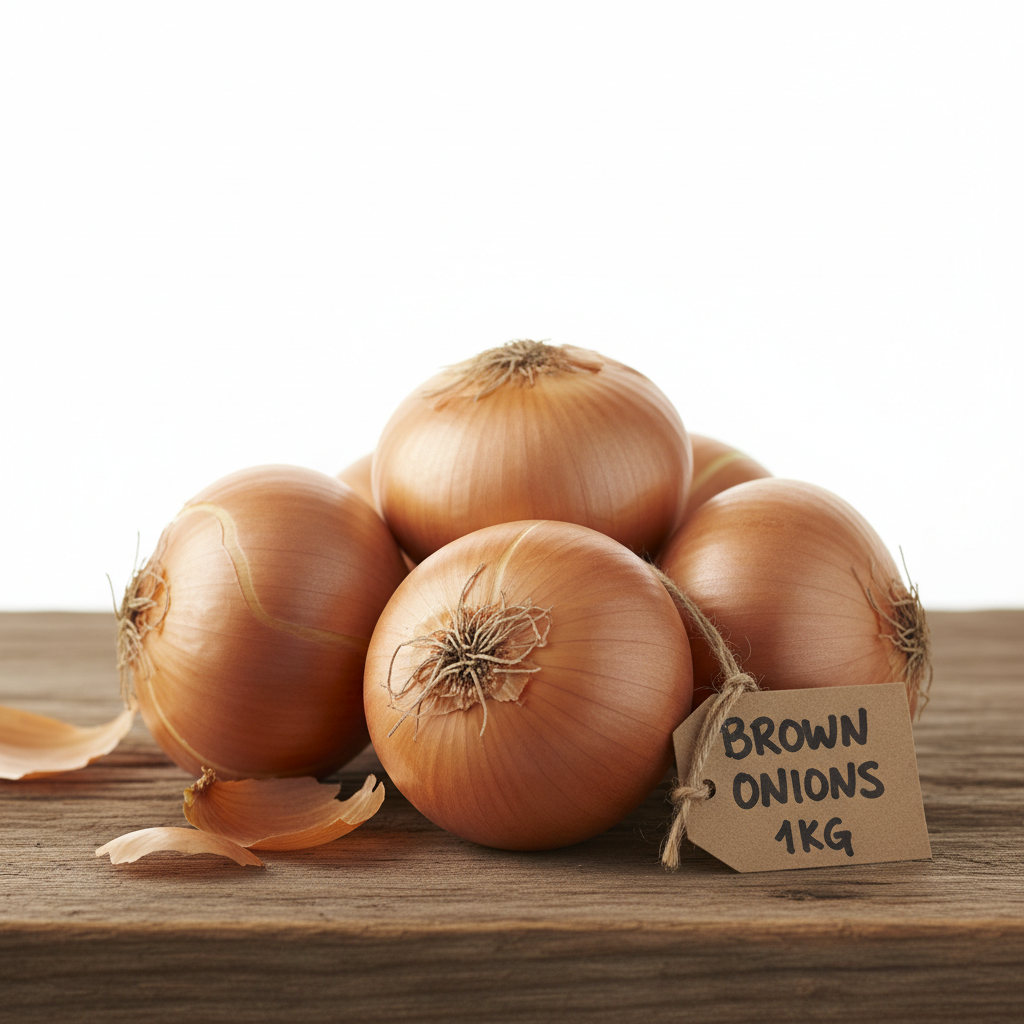 Brown Onion 1 Kg