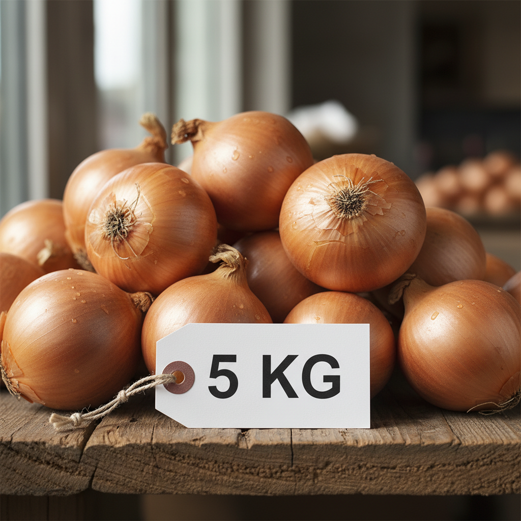 Brown Onion 5 Kg
