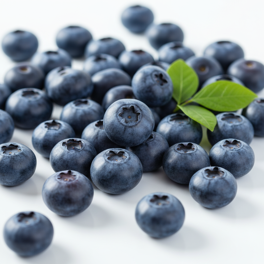 Fresh blueberries