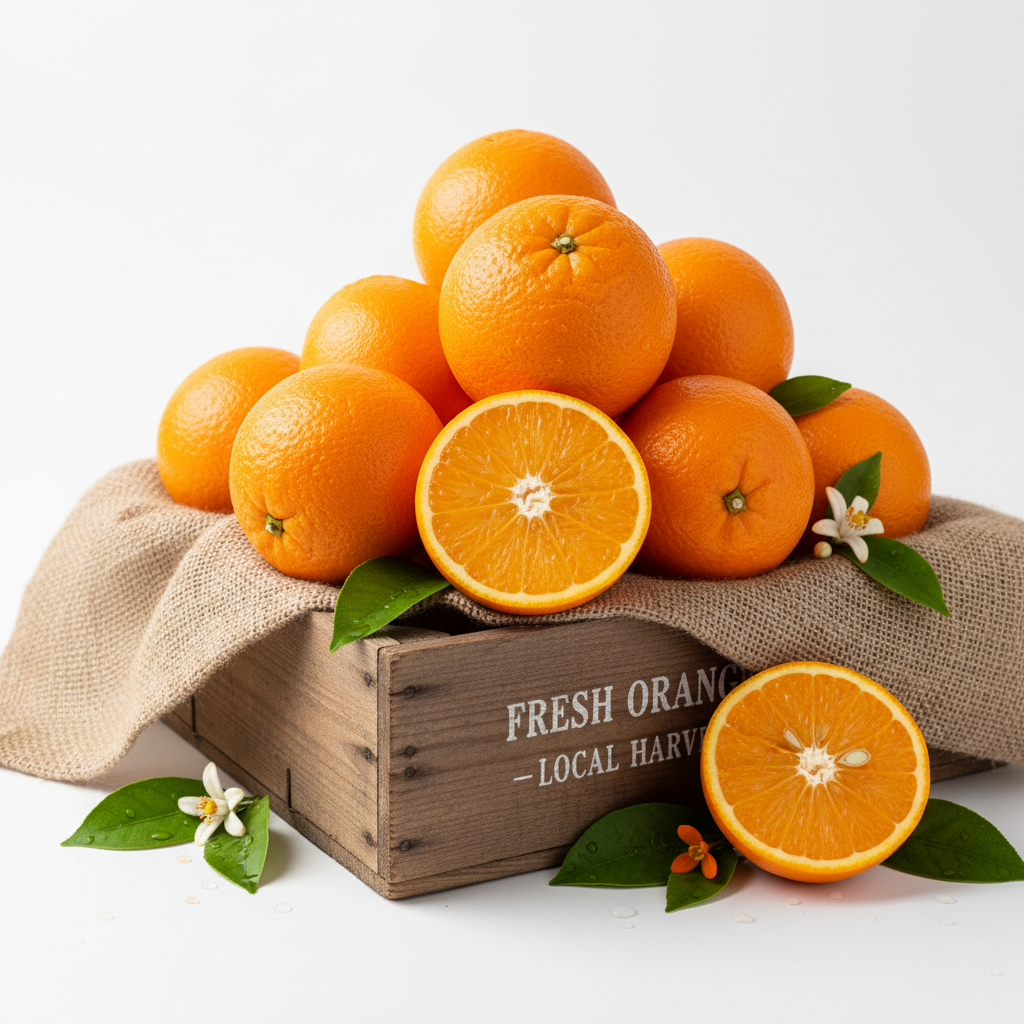Fresh oranges