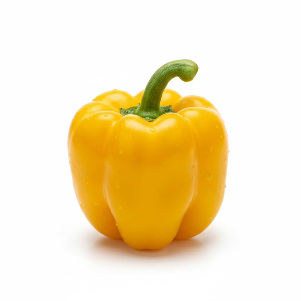 Fresh yellow capsicum