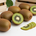Fresh green kiwi fruit