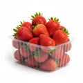 Fresh strawberries in a pack