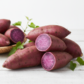 Fresh purple sweet potato