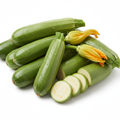 Fresh green zucchini